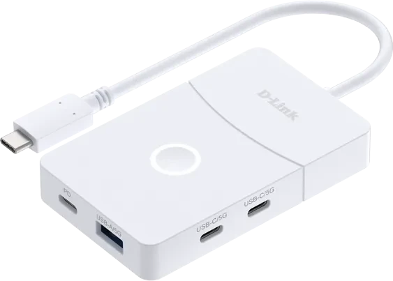 D-Link 5-in-1 USB-C Hub with Wireless HDMI, USB-C 3.0 [Stecker]