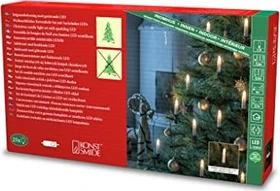 Konstsmide Topbirnen Lichterkette LED 25x bernstein