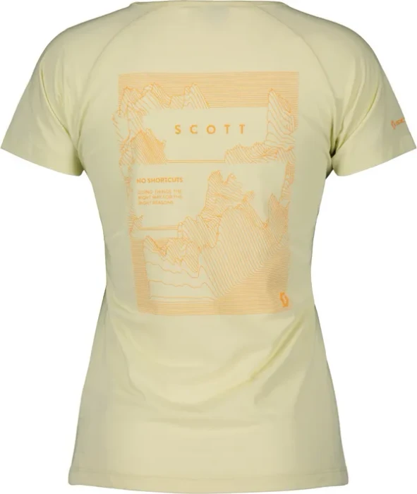Scott Defined Dri Trikot kurzarm soft yellow (Damen)