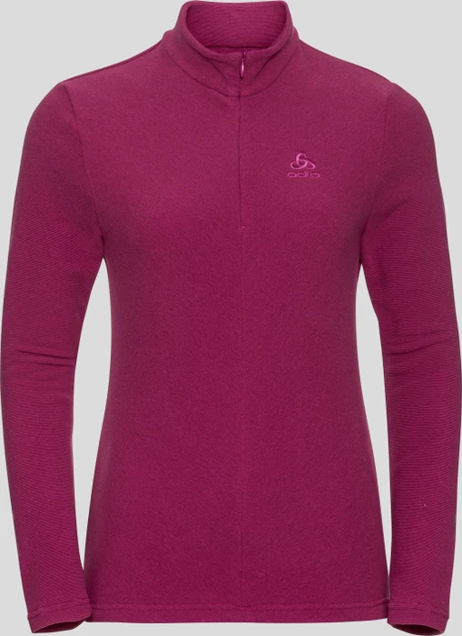 Odlo Roy Mid Funktionsshirt langarm festival fuchsia/raspberry fudge (Damen)