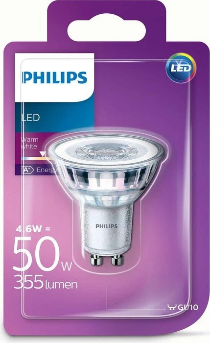 Philips Classic LED Reflektor GU10 4.6W/827