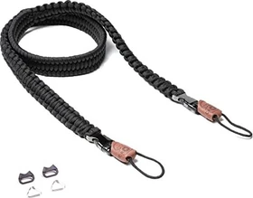 C-Rope Kameragurt Traveler aus Paracord 100cm Silent Black