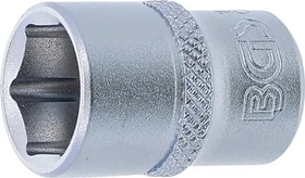 BGS technic Pro Torque Außensechskant Steckschlüssel 1/4", 12mm