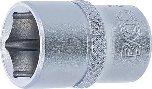 BGS technic Pro Torque Außensechskant Steckschlüssel 1/4", 12mm