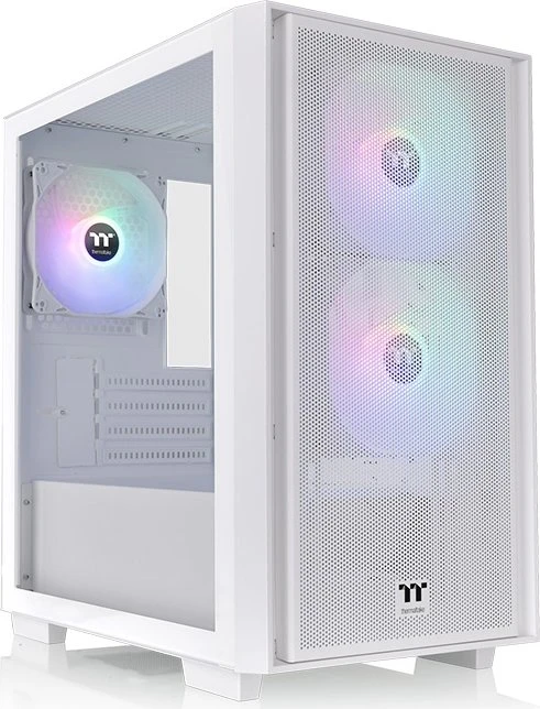 Thermaltake Versa H16 TG ARGB Snow, weiß, Glasfenster