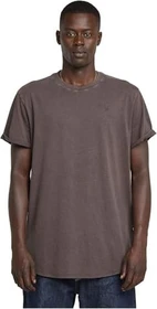 G-Star Text Back Graphic Overdyed Lash T-Shirt kurzarm deep brown (Herren)