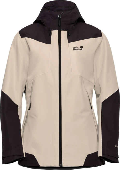 Jack Wolfskin Flextrail 2L Funktionsjacke oyster (Damen)