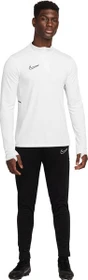 Nike Academy Dri-FIT Football 1/4-Zip Funktionsshirt langarm weiß/schwarz (Herren)