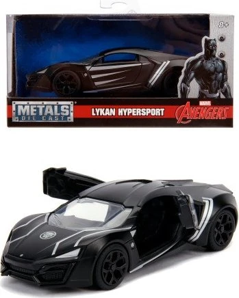 Jada Toys Marvel - Black Panther Lykan Hypersport 1:32
