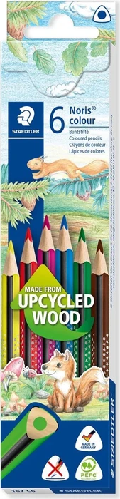 Staedtler Noris colour 187 Buntstift sortiert, 6er-Set