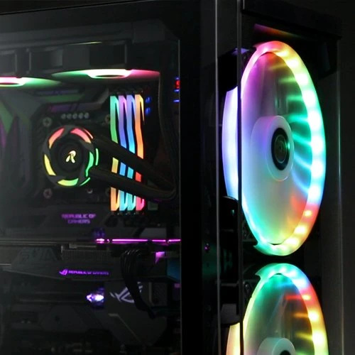 Raijintek Silenos Pro, Glasfenster