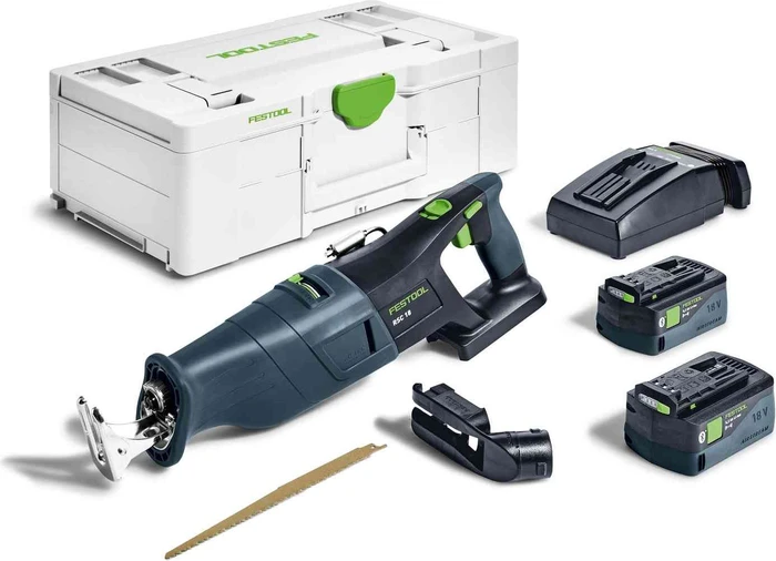Festool RSC 18 EB-Basic Akku-Säbelsäge inkl. Systainer + 2 Akkus 5.0Ah