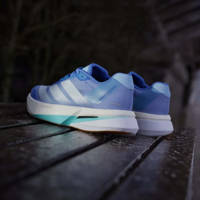 adidas Adizero Boston 13 blue fusion/zero metalic/glow blue (Damen)