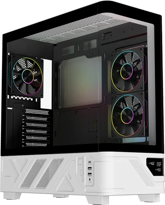 iTek Netron White / Black, Glasfenster