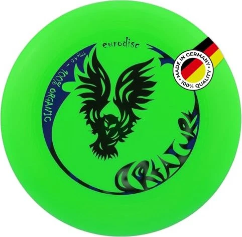 Eurodisc 175g 100% Organic Frisbee grün