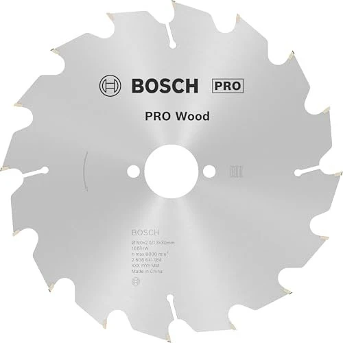 Bosch Professional Optiline Wood Kreissägeblatt 16Z, 190x2x30mm, 1 Stück