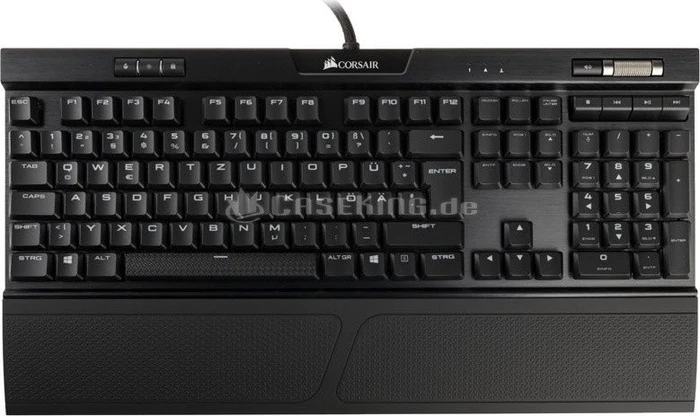 Corsair Gaming K70 RGB MK.2 Low Profile Rapidfire, MX LOW PROFILE RGB SPEED, USB, DE