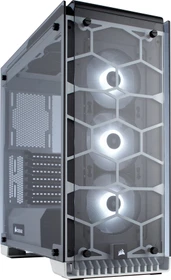 Corsair Crystal Series 570X RGB weiß, Glasfenster