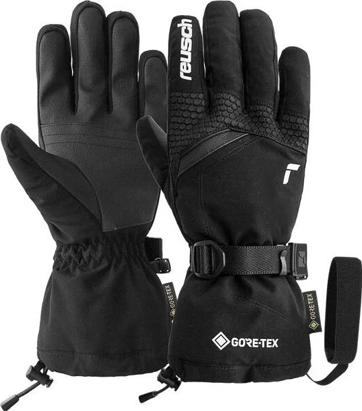 Reusch Soft Powder Gore-Tex Skihandschuhe schwarz/weiß