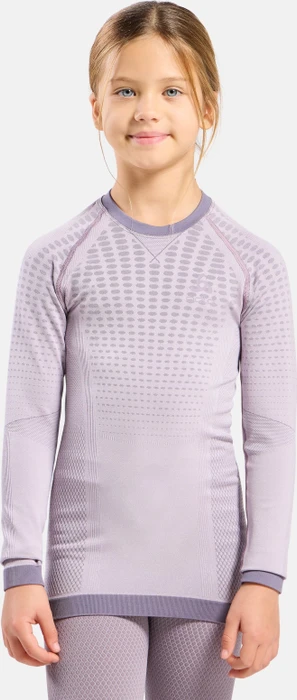 Odlo Performance Warm Funktionsshirt langarm misty lilac (Junior)