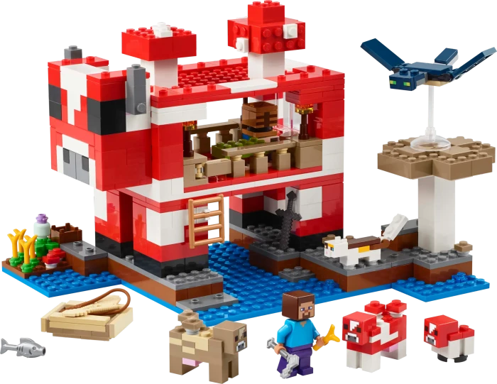 LEGO Minecraft - Das Pilzkuh-Haus