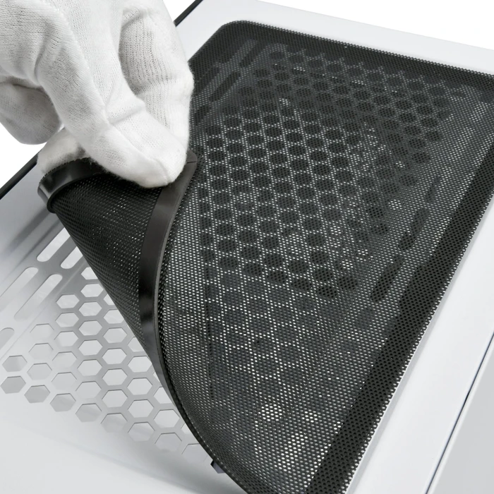SilverStone Precision PS15, weiß, Glasfenster