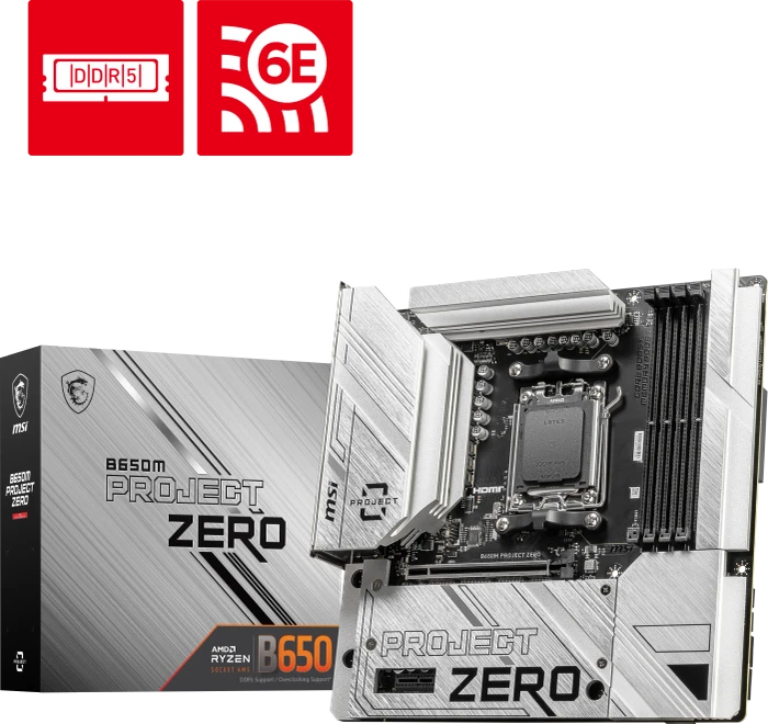 MSI B650M Project Zero (AMD AM5)