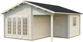 Palmako Irene 27.1m² Gartenhaus natur