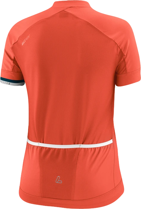 Löffler Bike Jersey FZ Pure Trikot kurzarm fire opal (Damen)