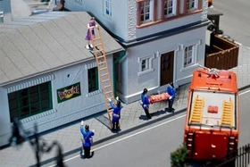 Faller Miniaturfiguren - Feuerwehrkräfte Epoche III