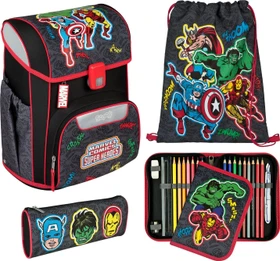 scooli Easy Start Avengers Schultaschen-Set, 5-tlg.