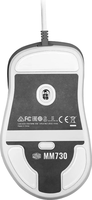 Cooler Master MasterMouse MM730, weiß, USB
