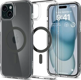 Spigen Ultra Hybrid (MagFit) für Apple iPhone 15 Gunmetal