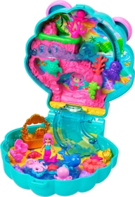 Mattel Polly Pocket - Glitzerinsel Schatulle