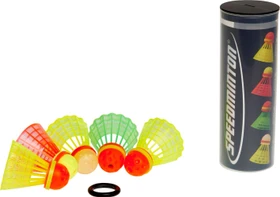 Speedminton Speeder Tubes Badmintonbälle, 6 Stück