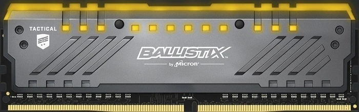 Crucial Ballistix Tactical Tracer RGB UDIMM 8GB, DDR4-3000, CL16-18-18, 1R