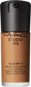 MAC Studio Fix Fluid 24HR Matte Foundation + Oil Control NW40 LSF15, 30ml