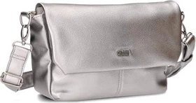 Zwei Mademoiselle.M M60 Umhängetasche silber