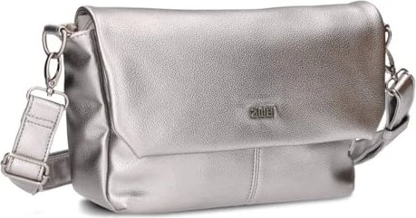 Zwei Mademoiselle.M M60 Umhängetasche silber