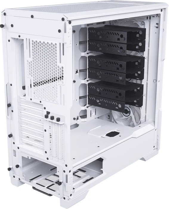 Phanteks Eclipse P500A DRGB matt, weiß, Glasfenster