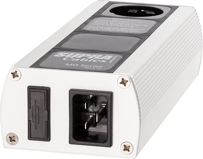 Supra Cables DC-Blocker LoRad MD01-16-EU MK 3.1, 1-fach, silber/schwarz