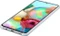 Samsung Silicone Cover für Galaxy A71 silber Vorschaubild