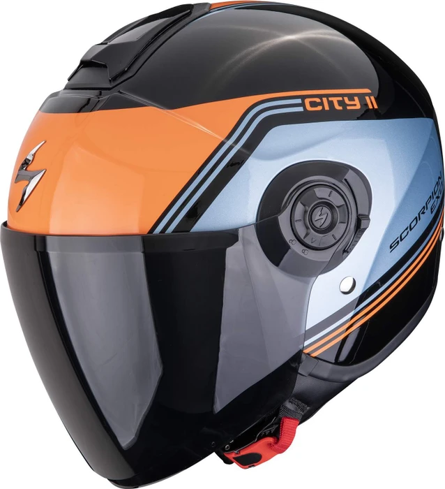 Scorpion EXO-City II Vita schwarz/blau/orange