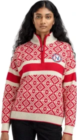 Dale of Norway Team Norway Cortina Strickpullover raspberry/off white (Damen)