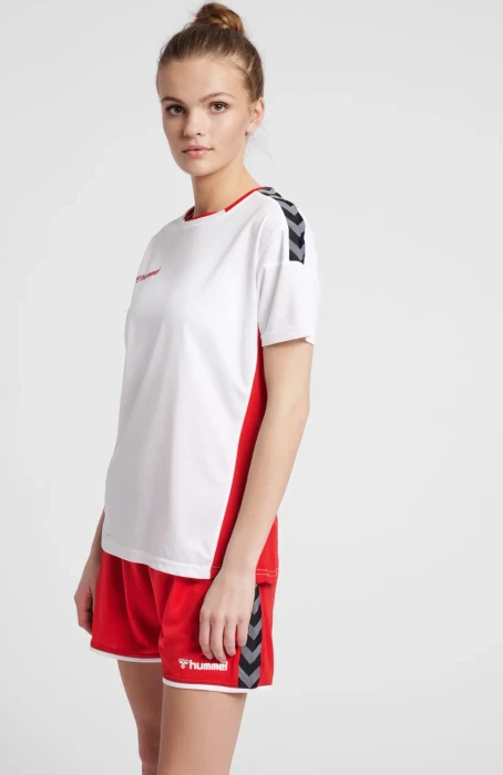 hummel Authentic Poly Jersey Funktionsshirt kurzarm weiß (Damen)