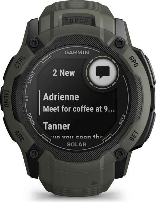 Garmin Instinct 2X Solar moss