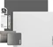 Wallhack SkyPAD SP-004 Glass Pad 4.0 Glas-Gaming-Mauspad, 490x430mm, weiß Vorschaubild