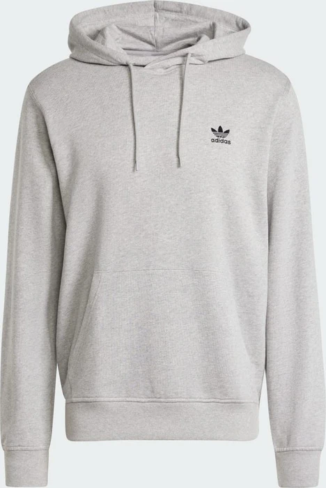 adidas Trefoil Essentials Hoodie medium grey heather (Herren)