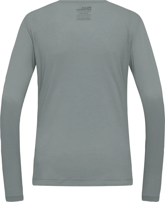 Jack Wolfskin Vonnan Funktionsshirt langarm slate green (Damen)