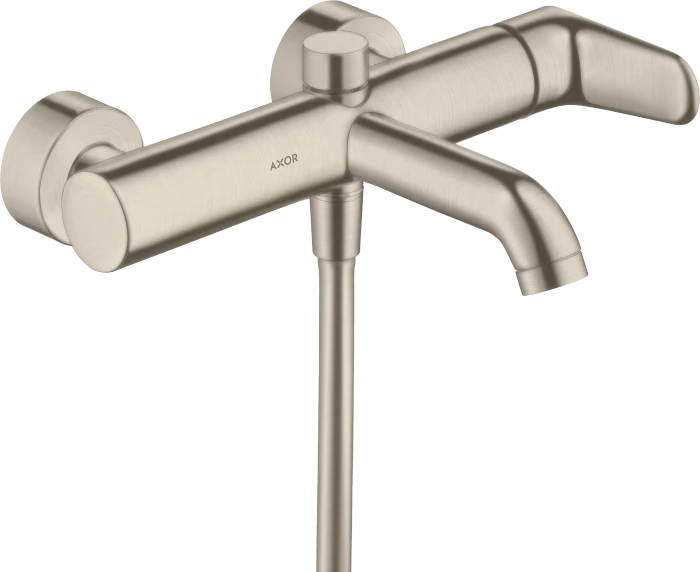 Hansgrohe Citterio M Einhebel-Wannenmischer Aufputz brushed nickel